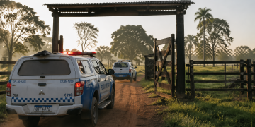 MACHADINHO: Homem é executado dentro da Fazenda Jatobá e criminosos deixam mensagem sobre o corpo