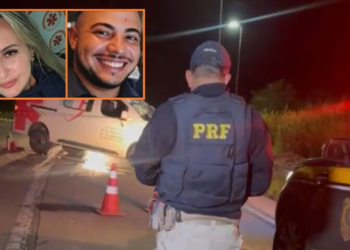 Técnica de enfermagem e motorista morrem após ambulância ser atingida por carreta na BR-364