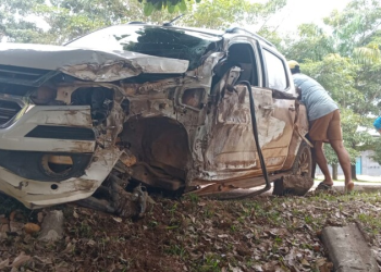 Condutor embriagado tenta ultrapassagem proibida e provoca colisão com carreta na BR-364