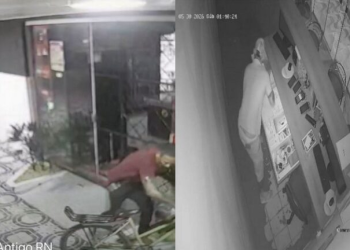 Polícia pede ajuda para identificar suspeito de série de furtos em comércios da cidade de jaru