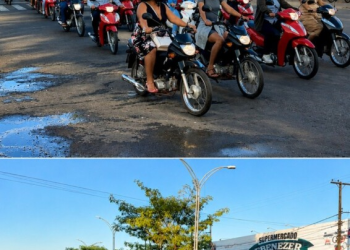 Jaru: Cortejo para sepultamento de jovens arrasta multidão pelas ruas da cidade