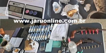 Vale do Anari: Operação integrada apreende drogas, armas e prende pai e filho por suspeita de tráfico