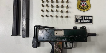 Metralhadora, carregadores e munições são encontrados durante operação da Polícia Civil na capital