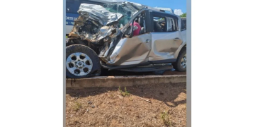 Motorista morre preso às ferragens após grave colisão na BR-364