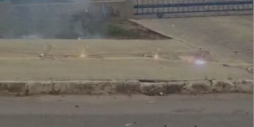Cabos de energia se rompem durante forte ventania e mobilizam Corpo de Bombeiros em Machadinho d’Oeste