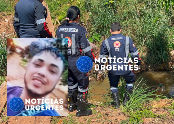 Ciclista é encontrado morto em córrego após queda de ponte