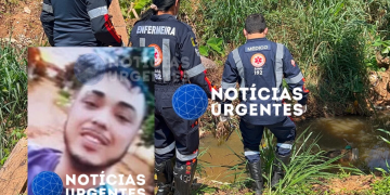 Ciclista é encontrado morto em córrego após queda de ponte