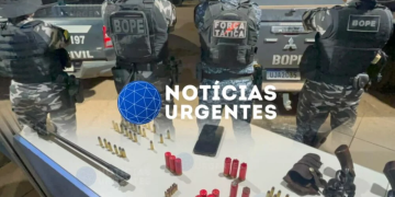 Garimpeiro é preso com arsenal de armas durante operação