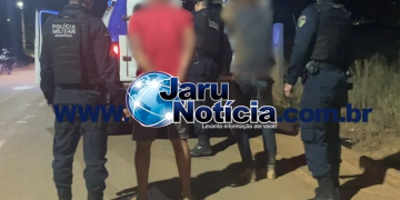 fuga cinematográfica termina com suspeitos detidos, rifles e carne de gado furtado apreendidos em jaru
