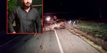 Pai de Xandy do Motocross morre em grave acidente entre caminhonete e carreta na BR-364