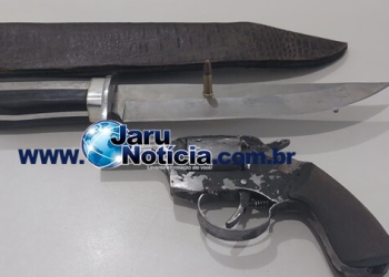 Homem é preso após apontar arma para vítima e puxar gatilho; Disparo teria falhado, em Ouro Preto