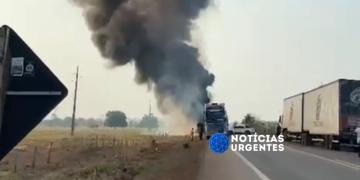 Duas pessoas morrem em grave acidente na BR-364