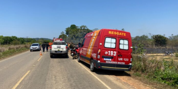 Homem morre eletrocutado após tentar remover árvore sobre fiação elétrica na RO-133, em Machadinho do Oeste, RO