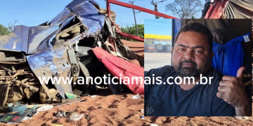 Caminhoneiro jaruense Sadan morre em grave acidente com carretas no Mato Grosso
