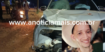Motociclista morre ao ser colidido por Fiat Toro quando atravessava a Linha 625 para entrar no Savana Park em Jaru