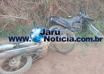 Motociclista menor foge da polícia e provoca colisão frontal na zona rural em Colina Verde