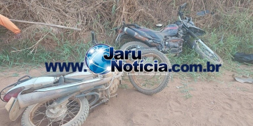 Motociclista menor foge da polícia e provoca colisão frontal na zona rural em Colina Verde