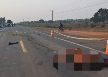 Motociclista morre após colisão com cavalo na BR-364
