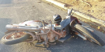 Criança fica ferida após ser atingida por motocicleta em Theobroma