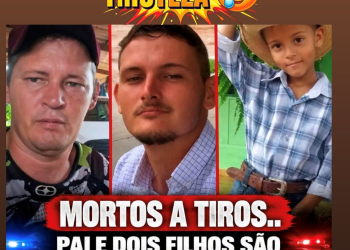 Pai e dois filhos são encontrados mortos a tiros dentro de casa, polícia apura homicídios seguidos de suicídio